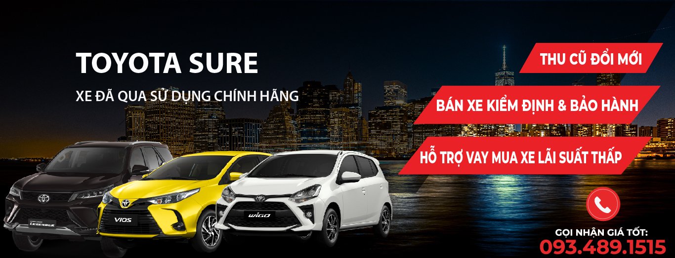 Banner xe đã qua sử dụng