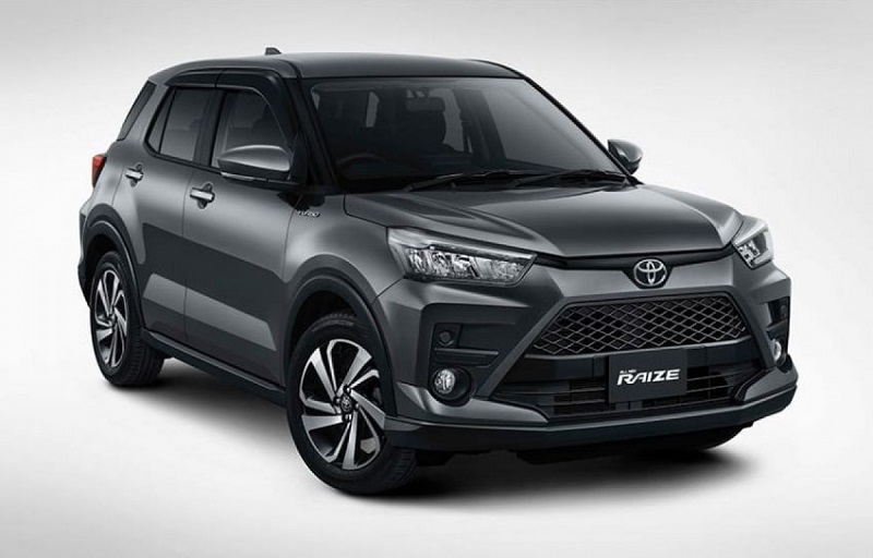 xe Toyota Raize 2022 màu đen