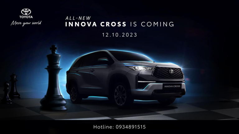 Đánh giá Innova Cross 2023 Bước tiến mới của dòng MPV quốc dân ra mắt vào 12.10.2023