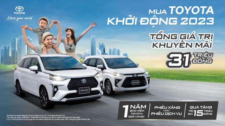Ưu đãi mua Veloz Cross và Avanza Premio với khởi đầu năm mới lộc phát với quà tặng 31 triệu đồng