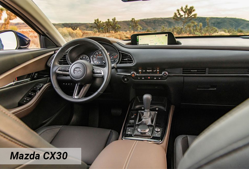 nội thất mazda cx30