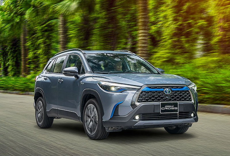 khả năng vận hành trên đường xe Corolla Cross HV