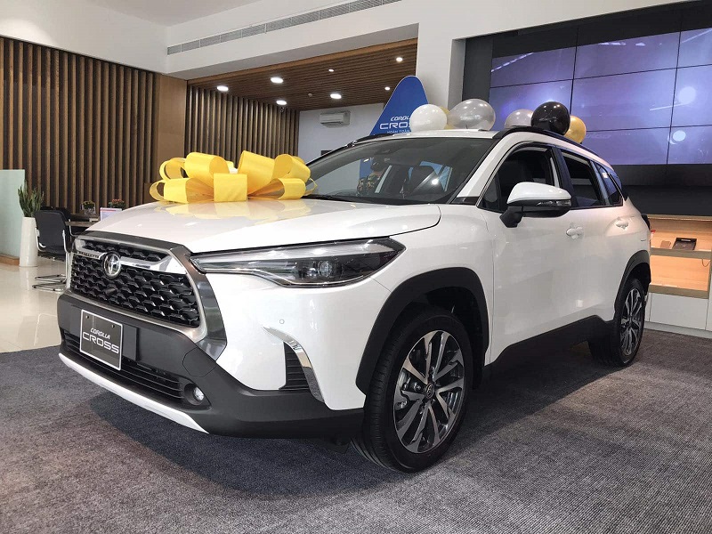 xe Toyota Cross 2022 1.8V màu trắng