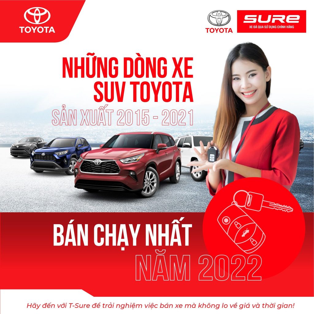 những dòng mẫu xe SUV cũ bán chạy nhất năm 2022