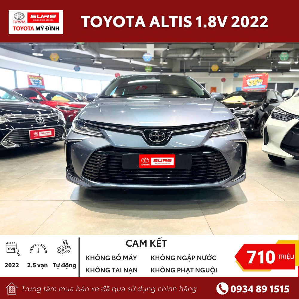 Toyota Altis 2022 cũ