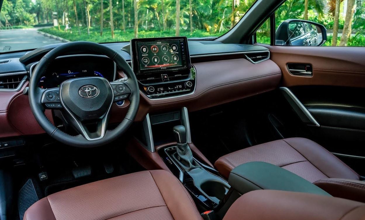 Nội thất xe Toyota Corolla Cross
