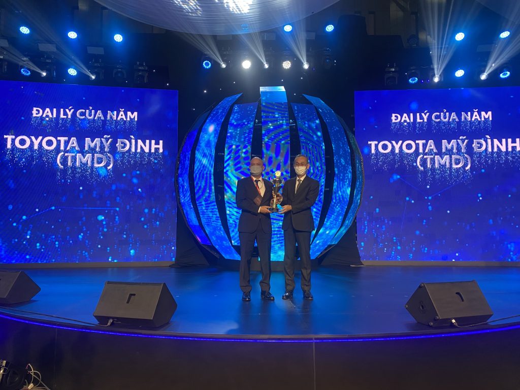 lễ trao giải Toyota Mỹ Đình vinh dự và tự hào là Đại lý số 1 toàn quốc.